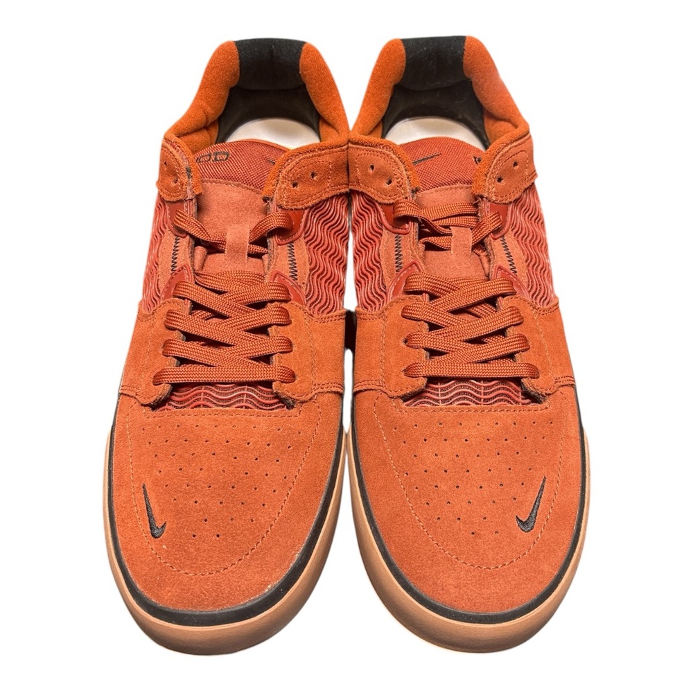 Nike SB Ishod Rugged Orange Black DC7232 800 Skate Shoes Size 14 React